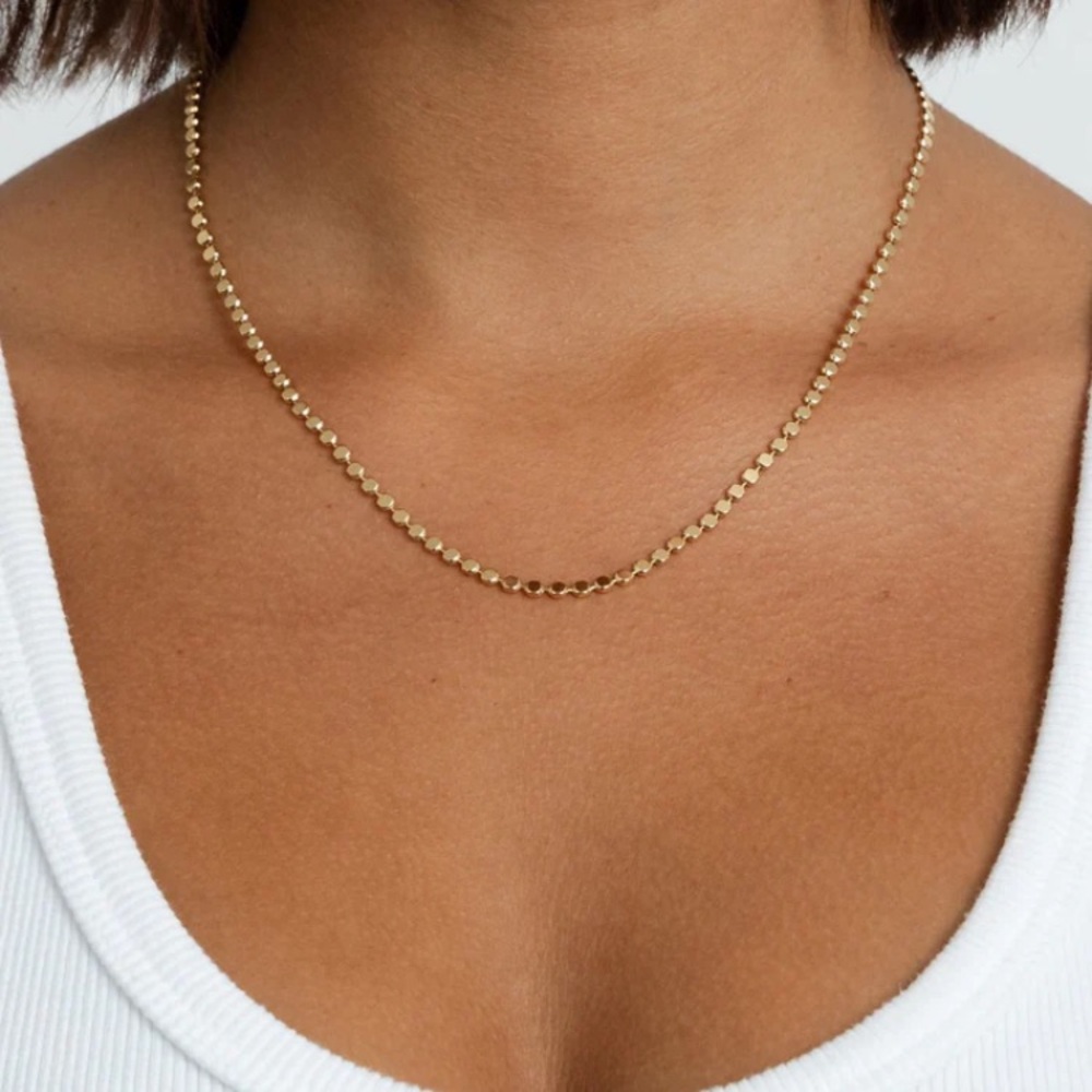 Miranda Frye Paisley necklace gold